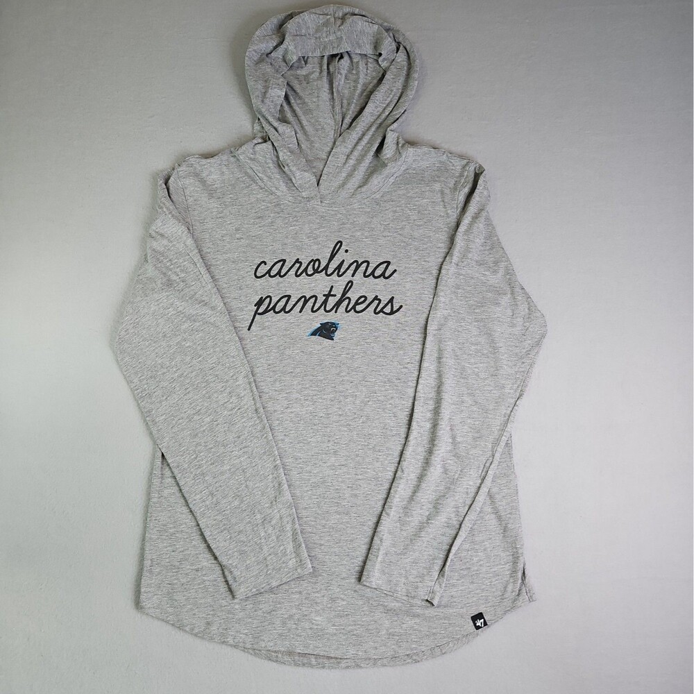 Women's Carolina Panthers Hoodie '47 Logo Size Large